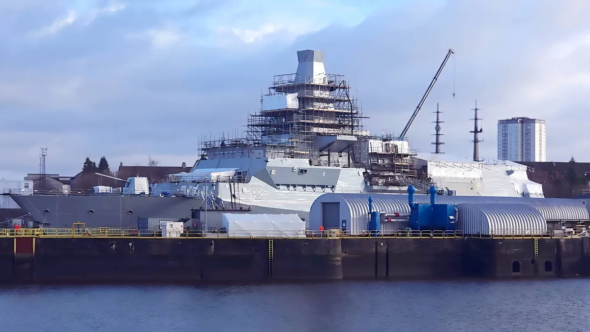 Wie sich die HMS Glasgow entwickelt – das neue Rückgrat der britischen Marine